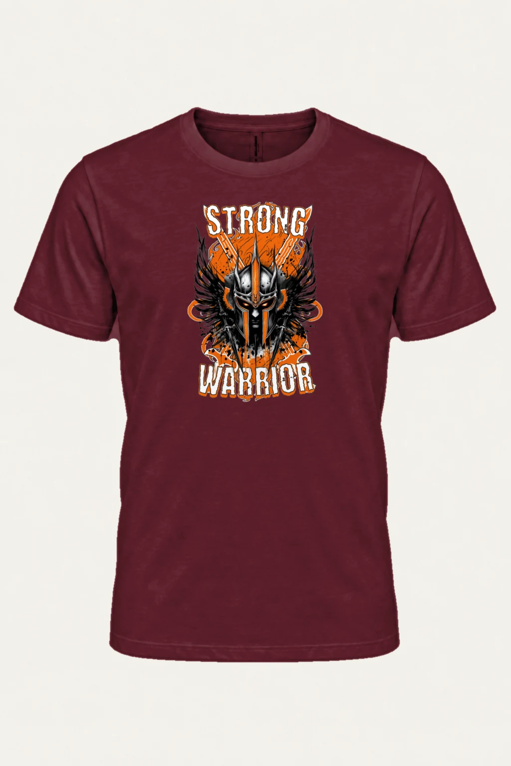 "Strong Warrior" Heavyweight Unisex Crewneck T-shirt | Gildan 5000
