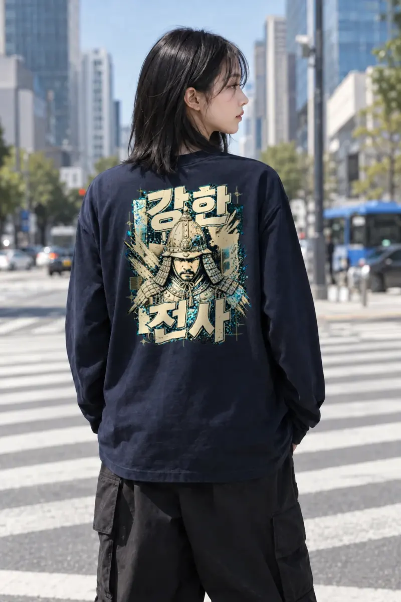 "Strong Warrior" Unisex Longsleeve T-shirt | Gildan 2400