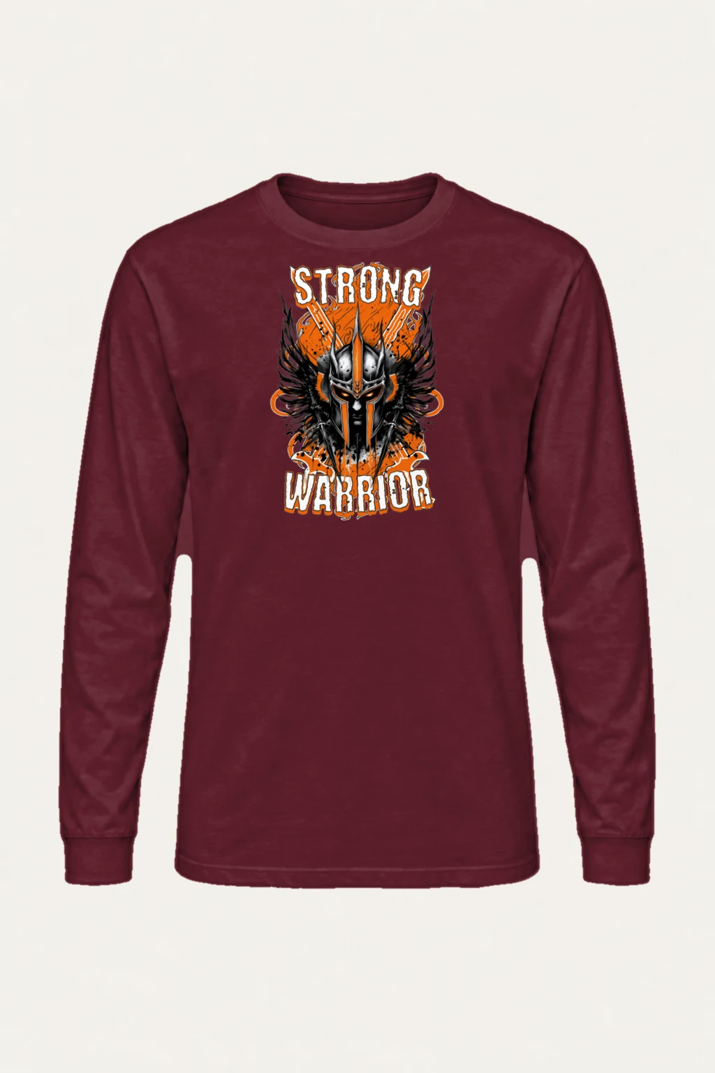 "Strong Warrior" Unisex Longsleeve T-shirt | Gildan 2400