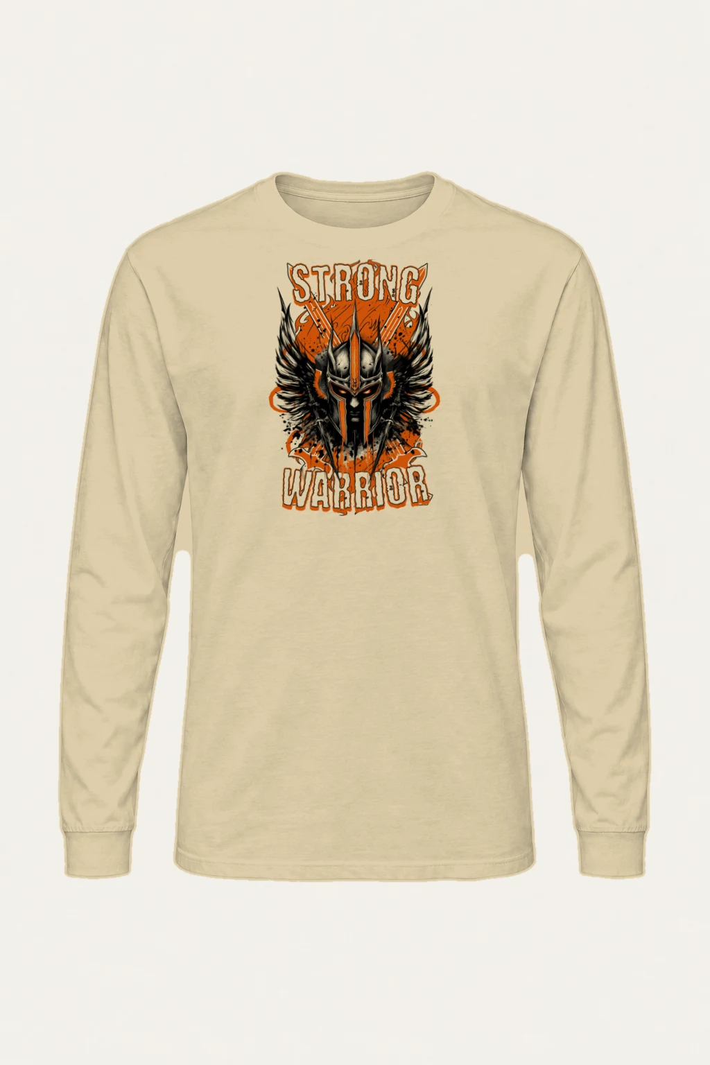 "Strong Warrior" Unisex Longsleeve T-shirt | Gildan 2400
