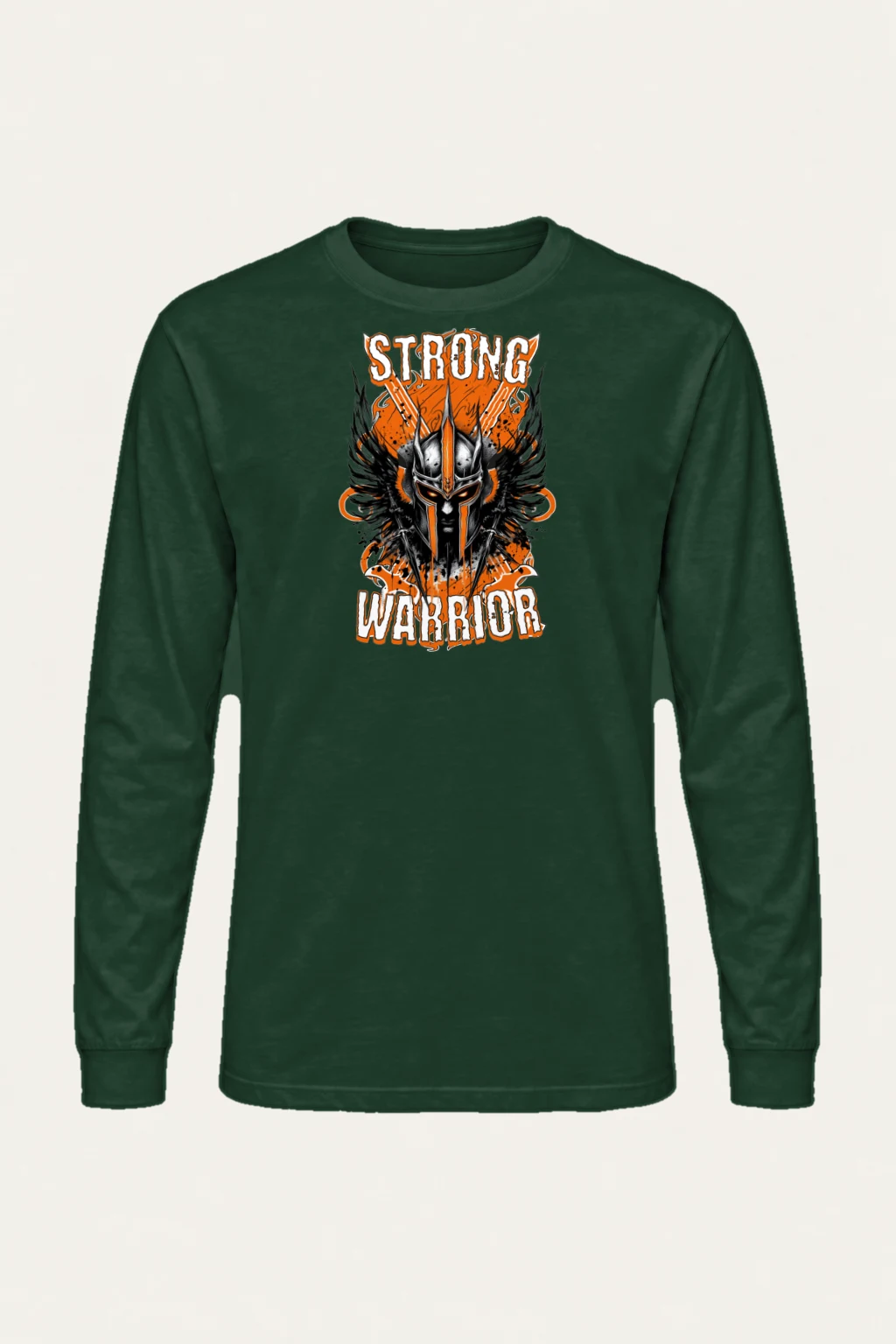 "Strong Warrior" Unisex Longsleeve T-shirt | Gildan 2400