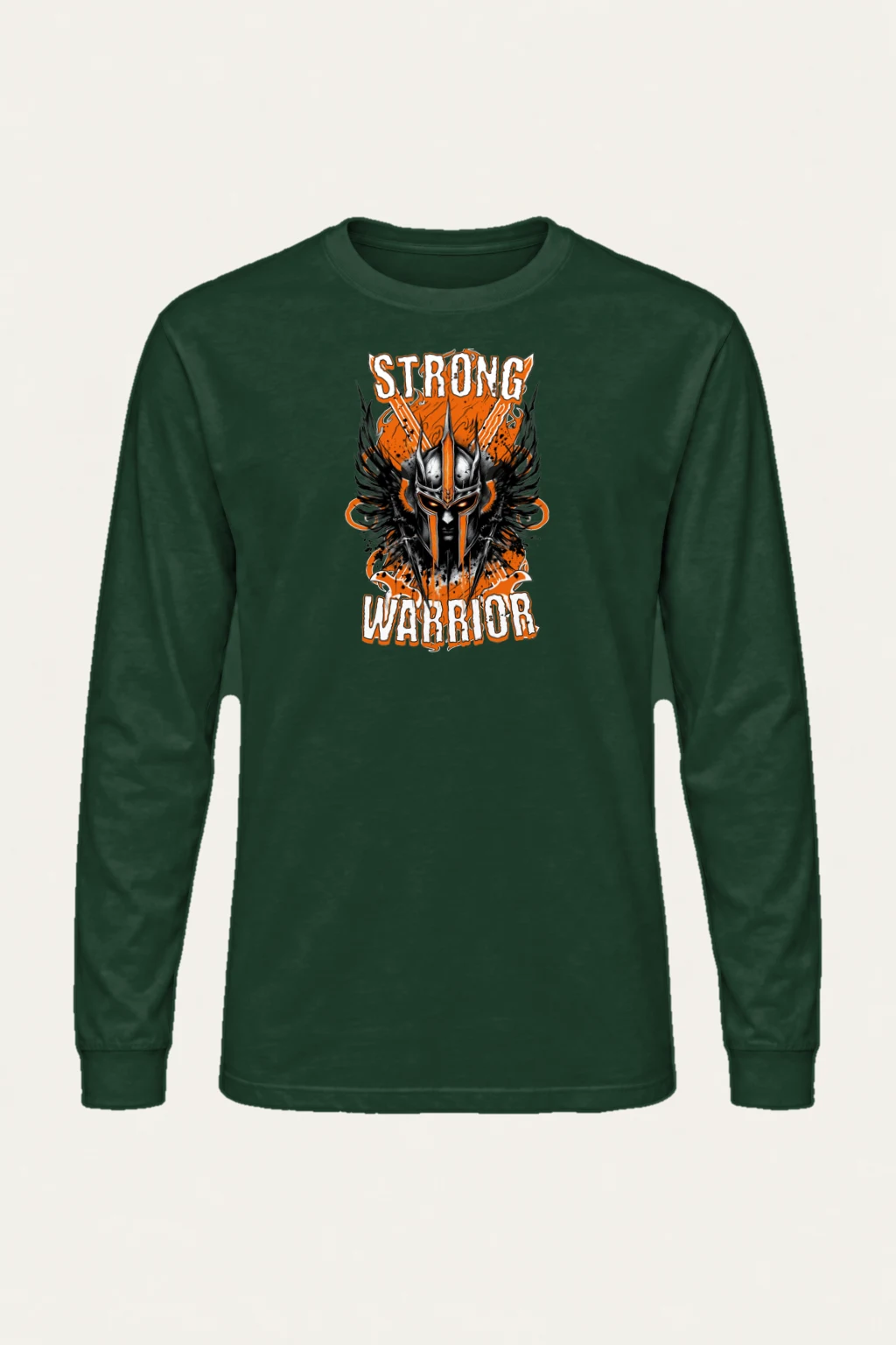 "Strong Warrior" Unisex Longsleeve T-shirt | Gildan 2400