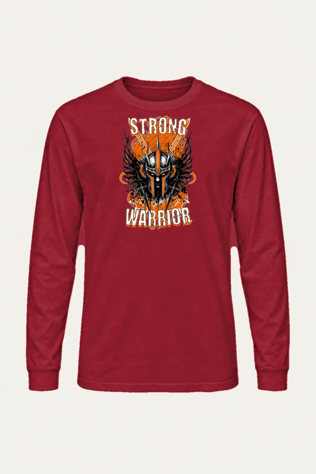 "Strong Warrior" Unisex Longsleeve T-shirt | Gildan 2400