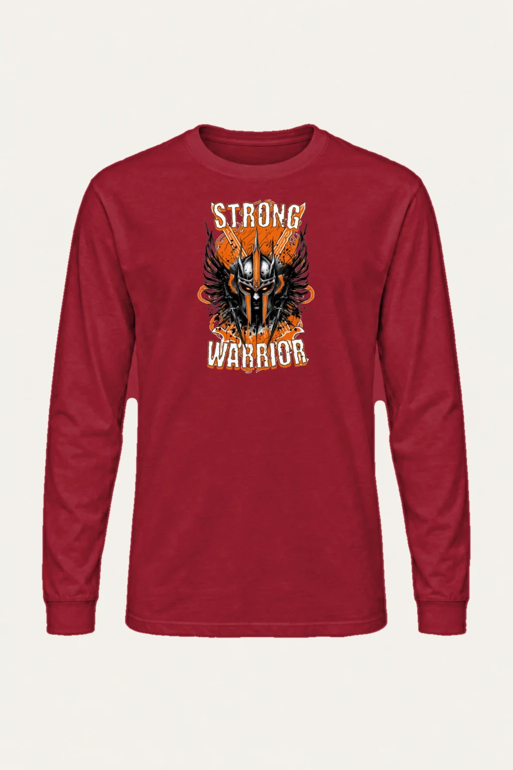 "Strong Warrior" Unisex Longsleeve T-shirt | Gildan 2400