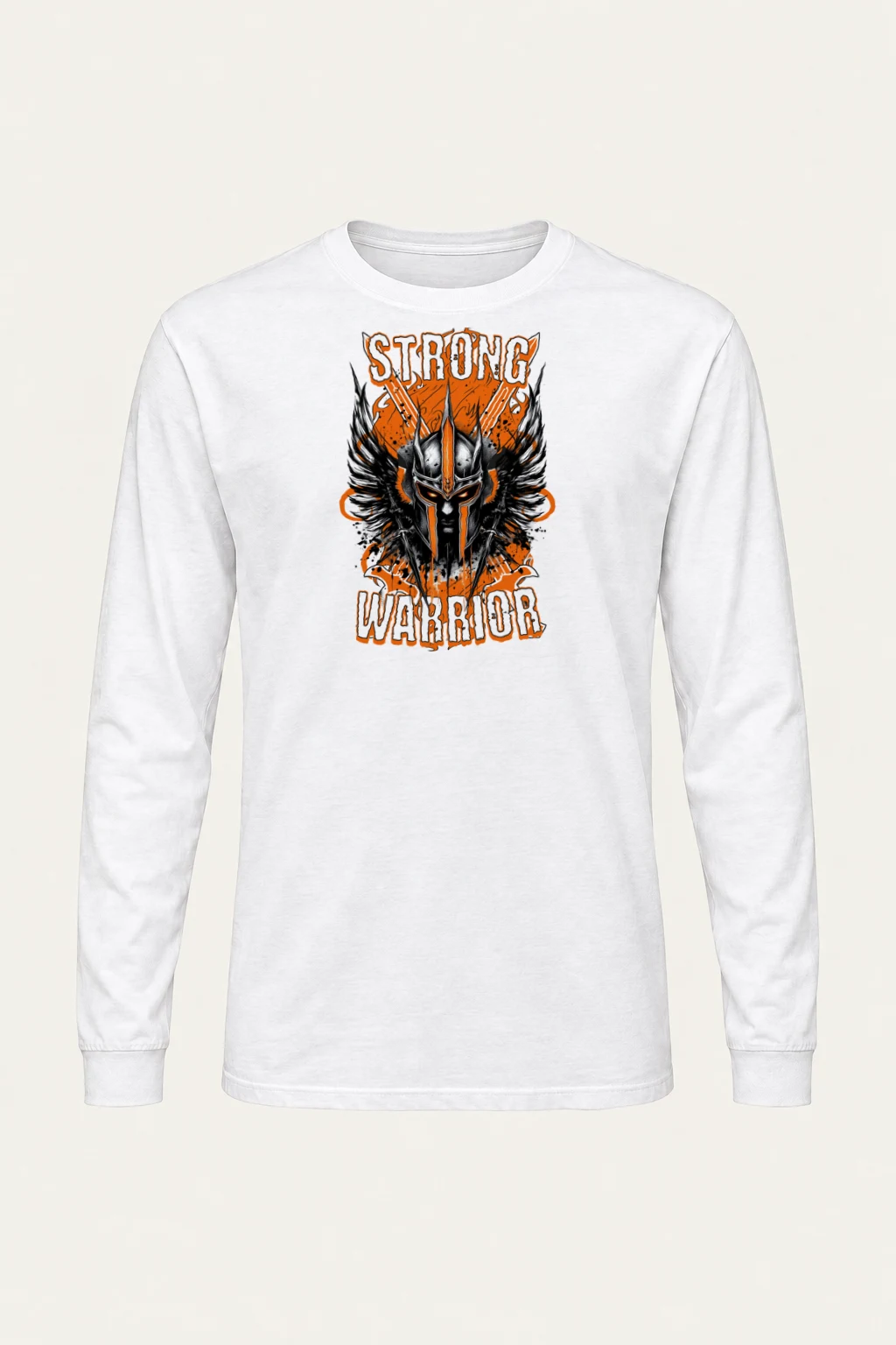 "Strong Warrior" Unisex Longsleeve T-shirt | Gildan 2400