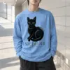 "Studio Seoul Cat" Unisex Longsleeve T-shirt | Gildan 2400