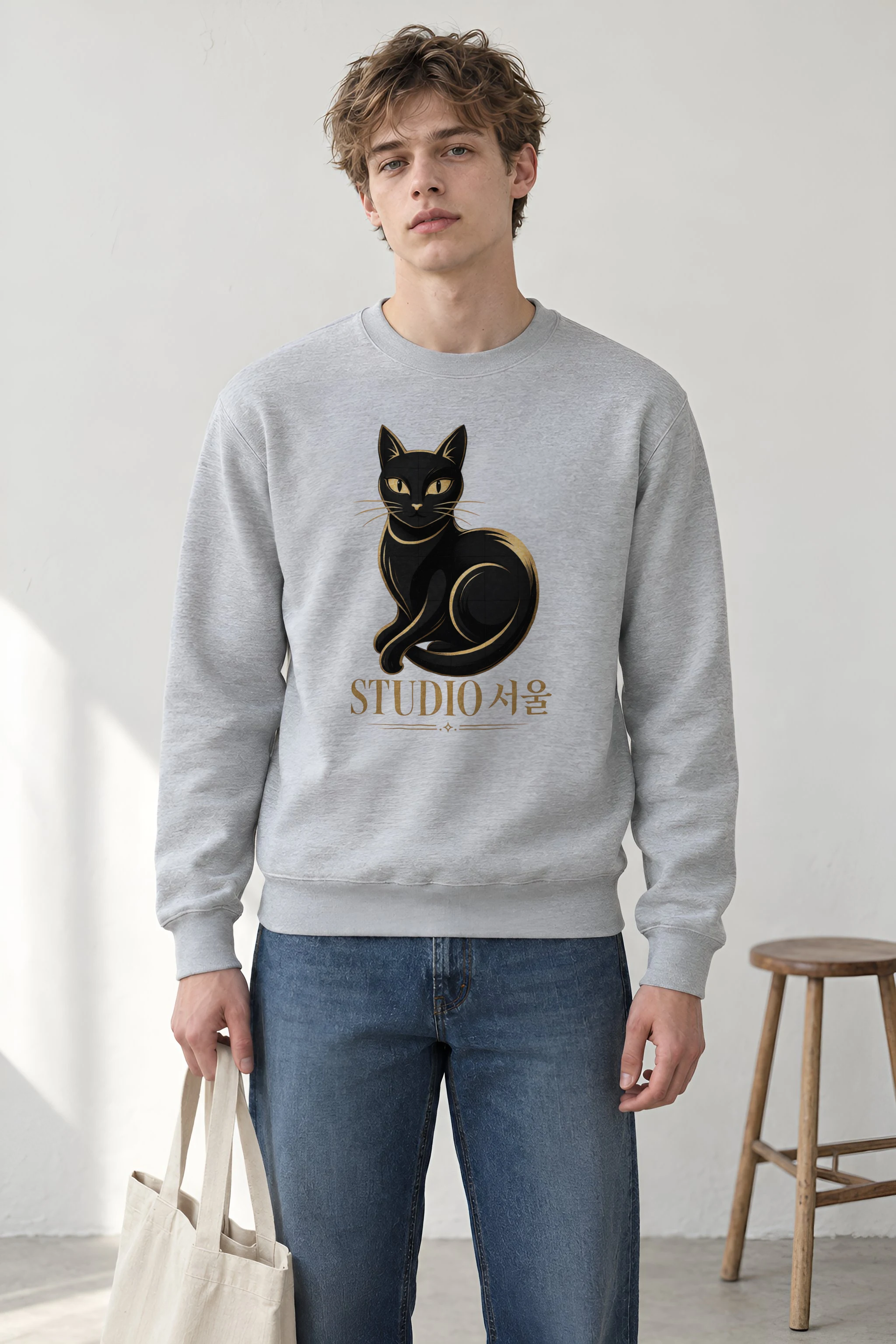 "Studio Seoul" Heavy Blend Unisex Crewneck Sweatshirt