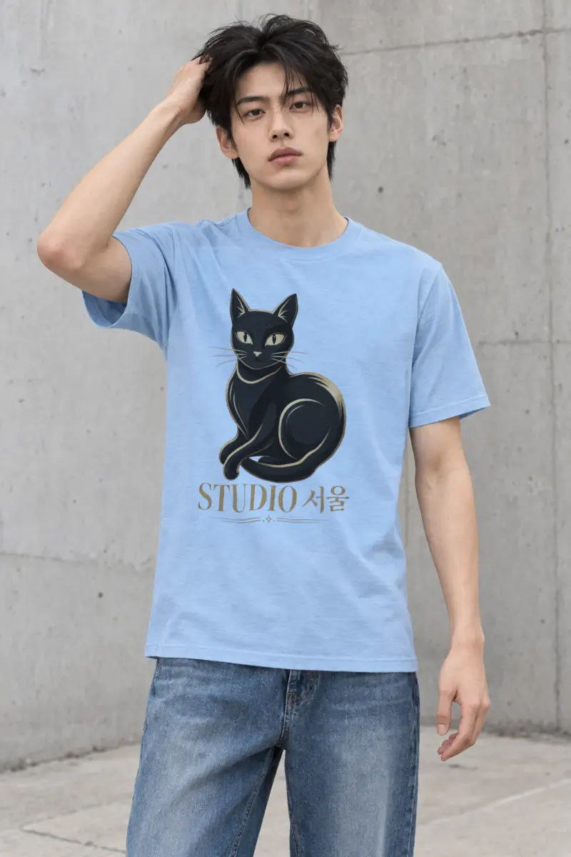 "Studio Seoul" Heavyweight Unisex Crewneck T-shirt