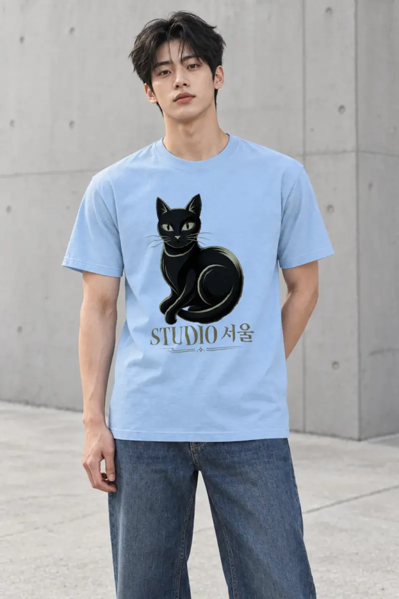 "Studio Seoul" Heavyweight Unisex Crewneck T-shirt