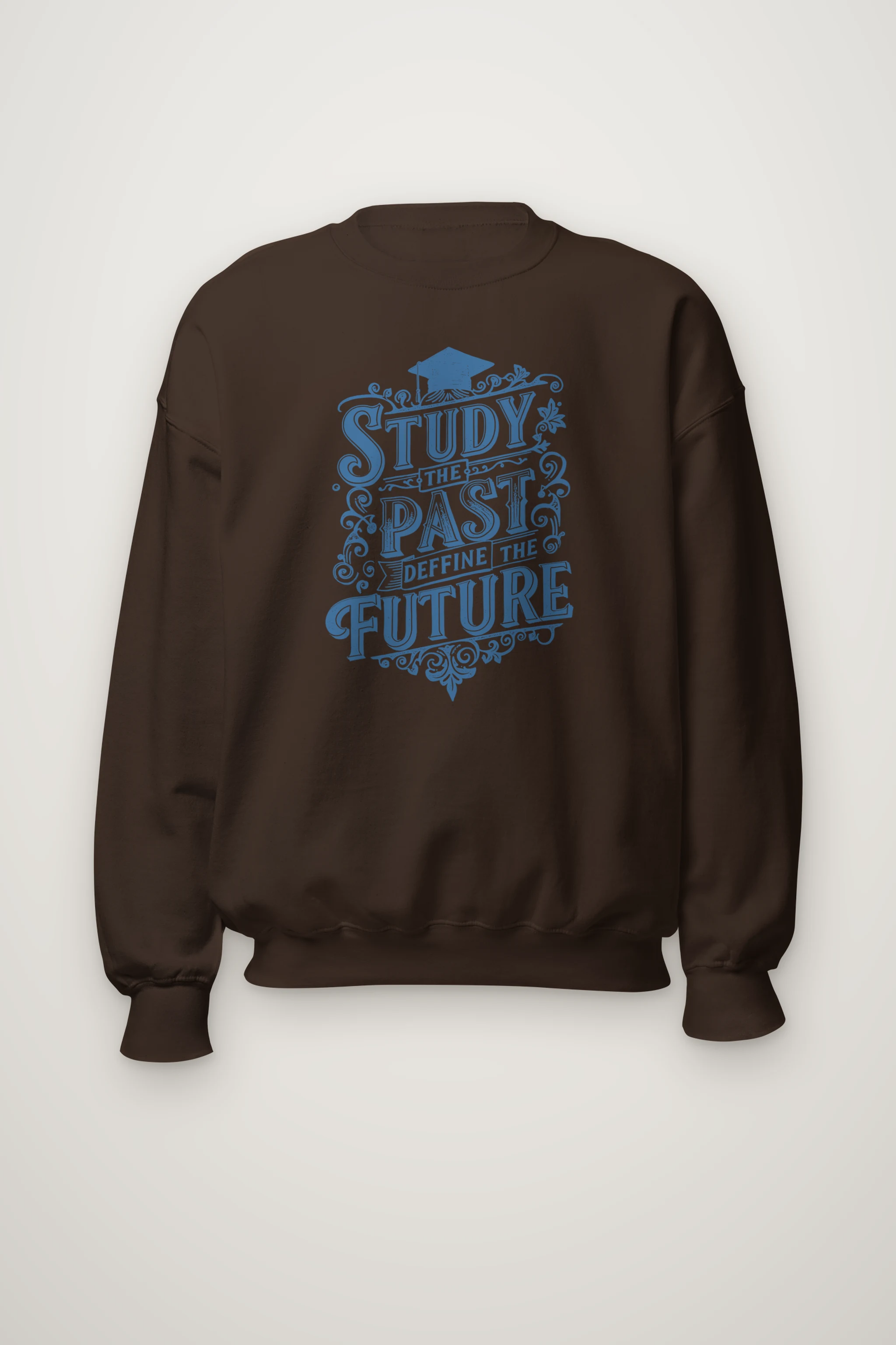 "Study The Past" Heavy Blend Unisex Crewneck Sweatshirt