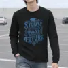 "Study The Past" Unisex Longsleeve T-shirt