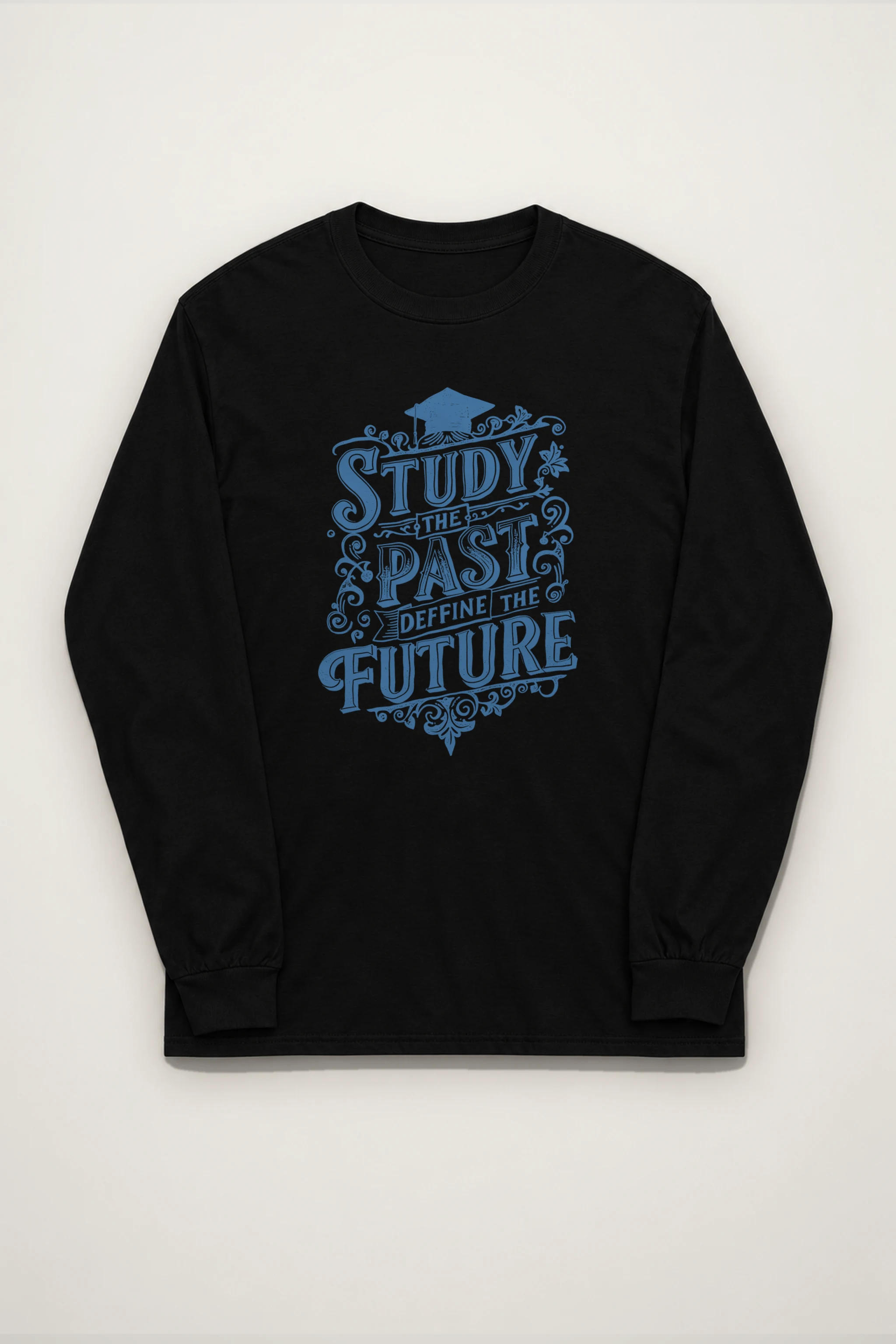 "Study The Past" Unisex Longsleeve T-shirt
