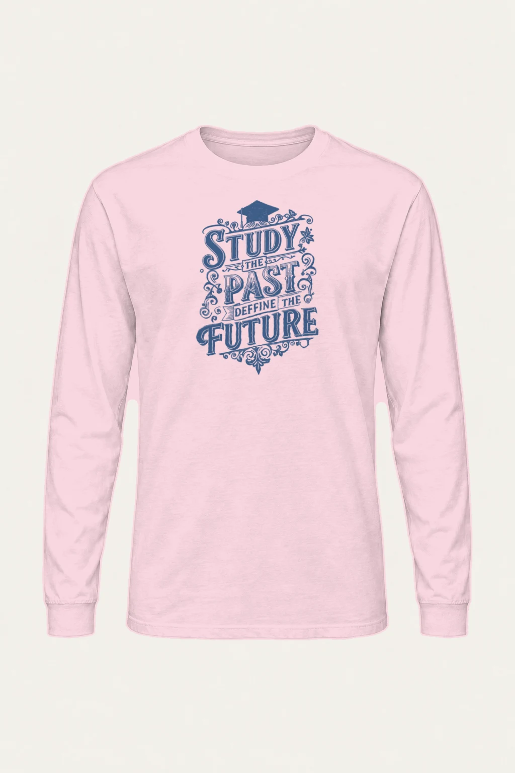 "Study The Past" Unisex Longsleeve T-shirt | Gildan 2400