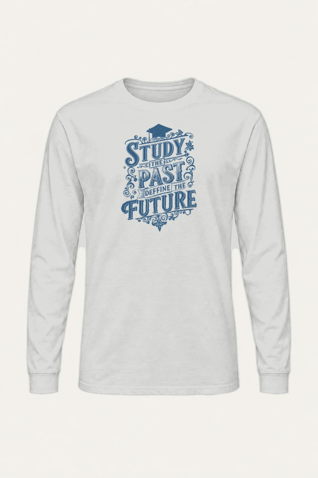 "Study The Past" Unisex Longsleeve T-shirt | Gildan 2400