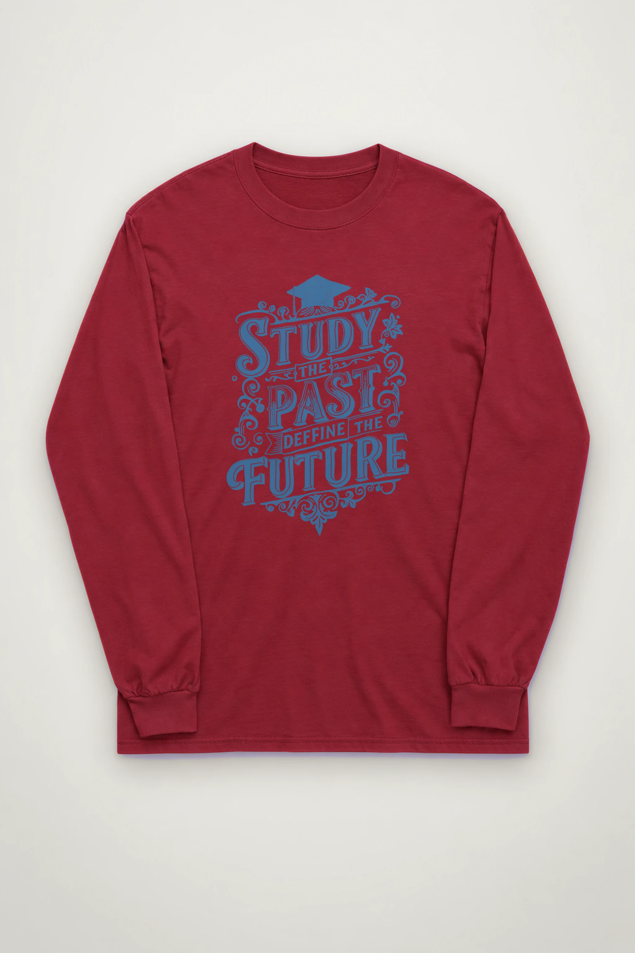"Study The Past" Unisex Longsleeve T-shirt