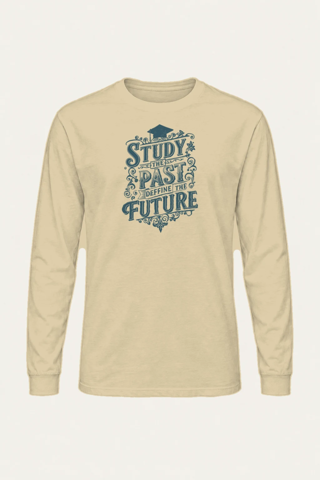 "Study The Past" Unisex Longsleeve T-shirt | Gildan 2400