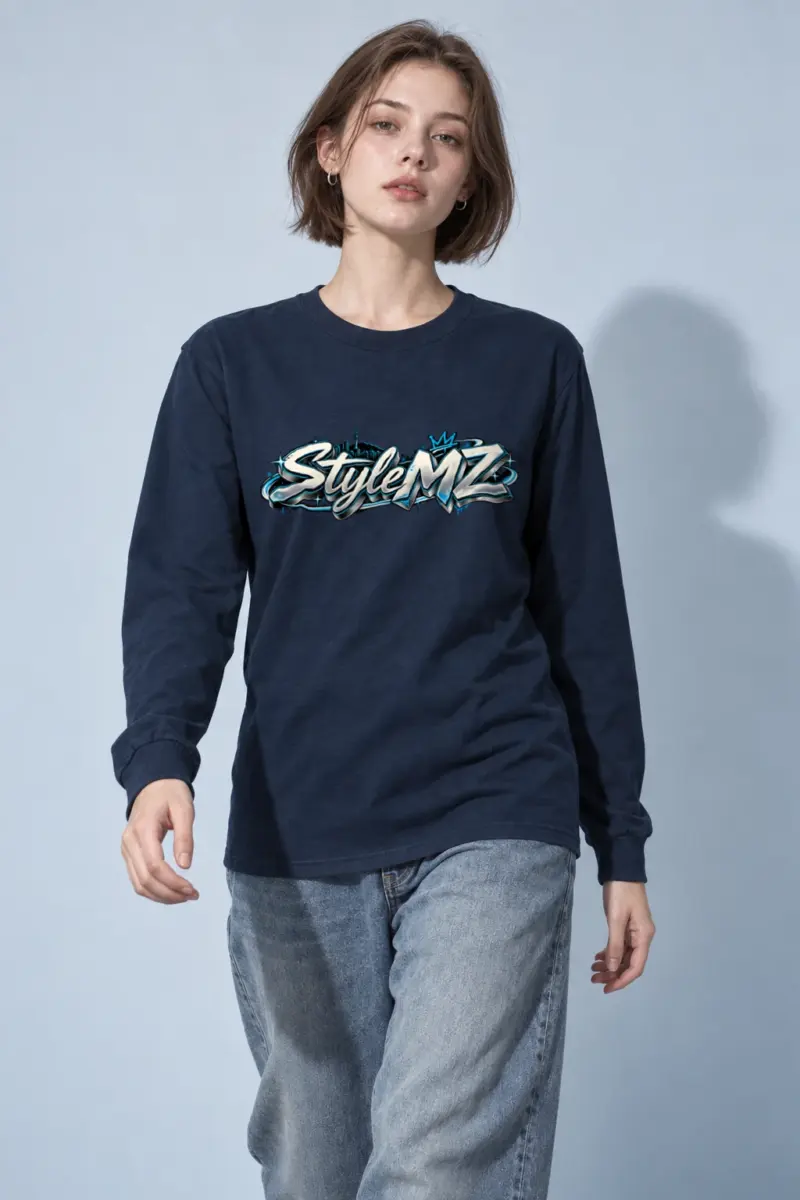 "Style MZ Graffiti Script" Unisex Longsleeve T-shirt