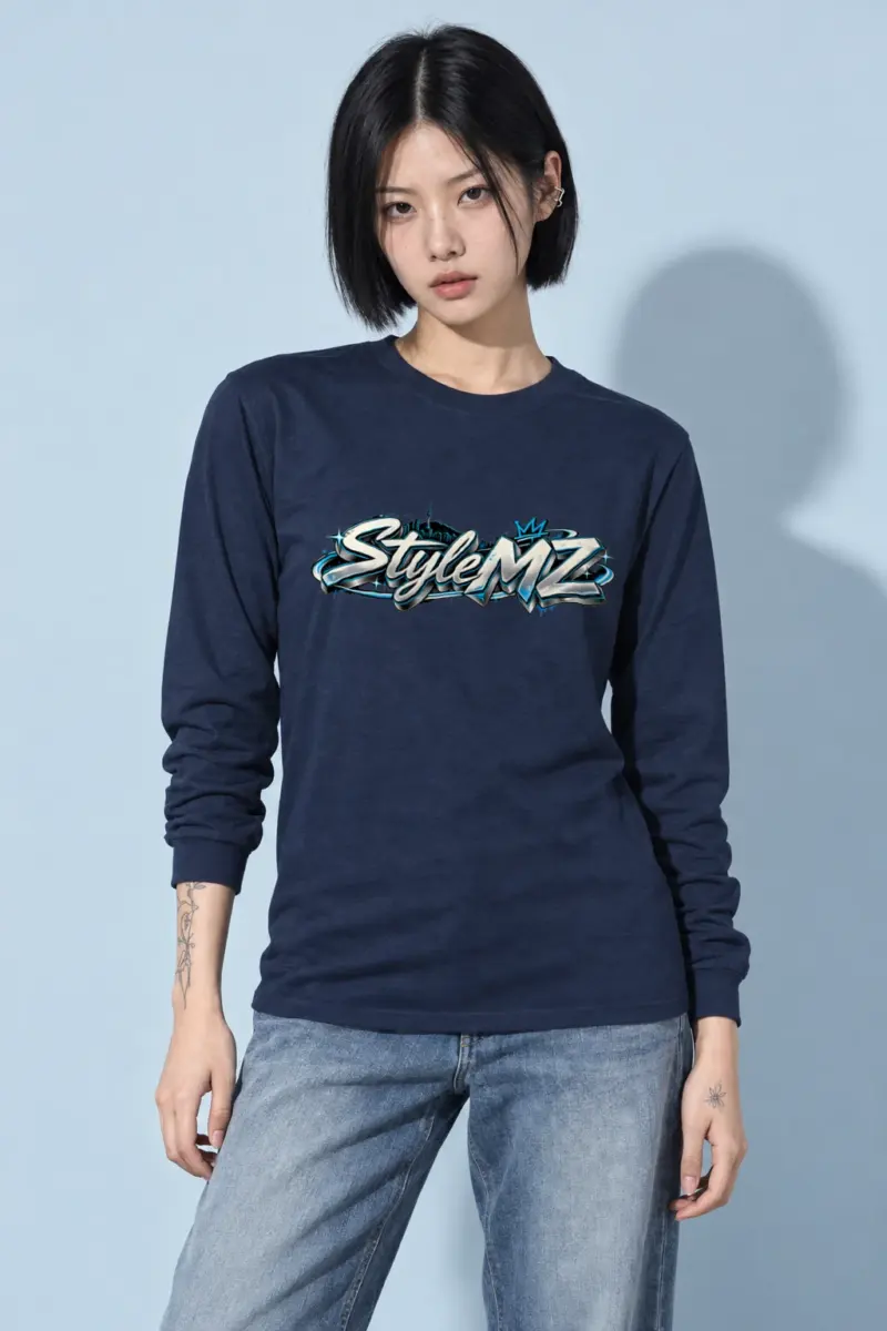"Style MZ Graffiti Script" Unisex Longsleeve T-shirt