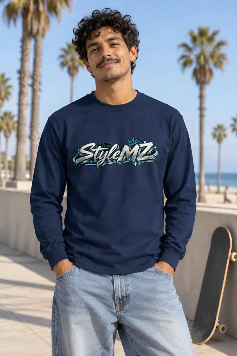 "Style MZ Graffiti Script" Unisex Longsleeve T-shirt