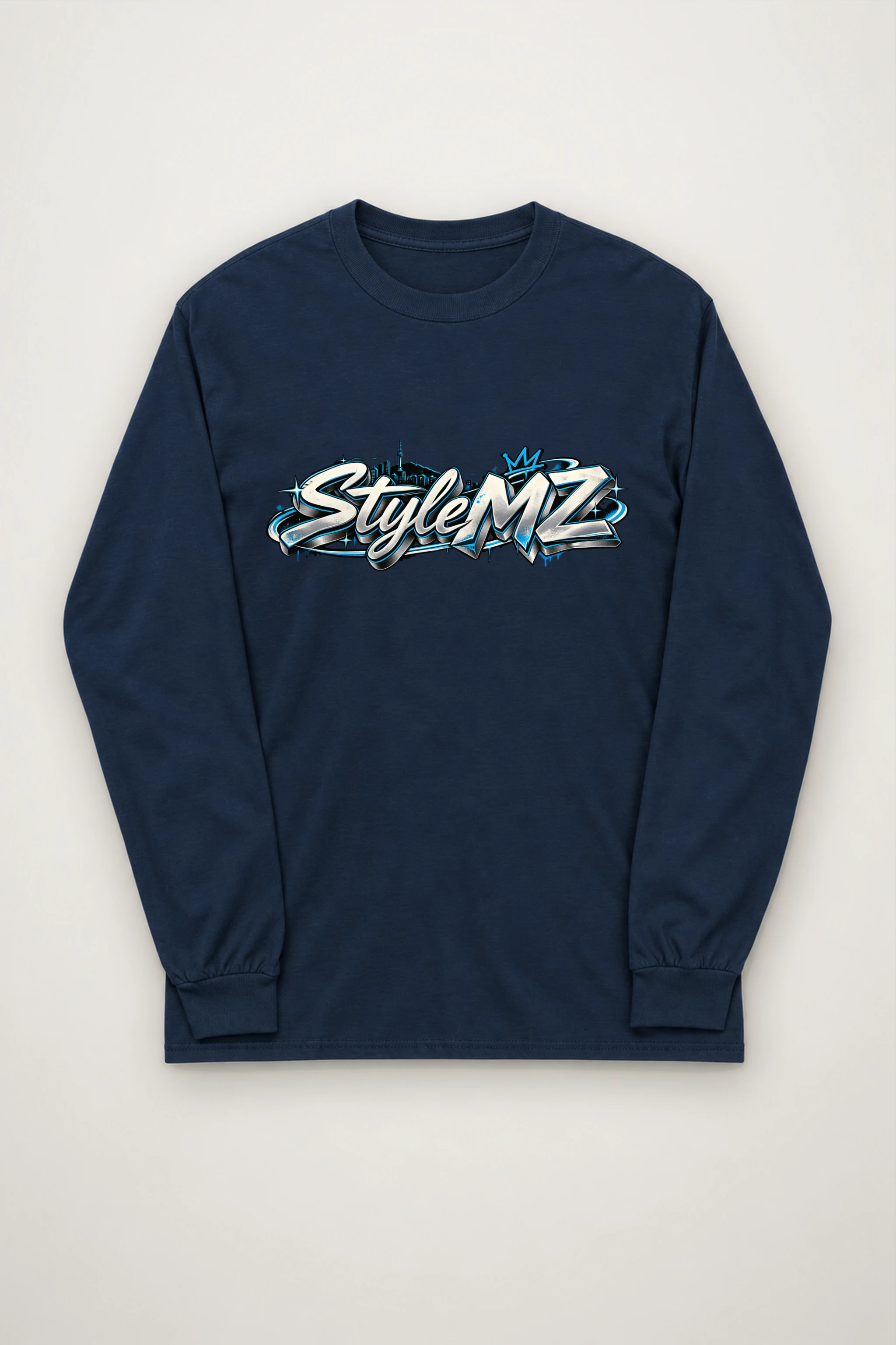 "Style MZ Graffiti Script" Unisex Longsleeve T-shirt