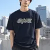 "StyleMZ Retro Script" Heavyweight Unisex Crewneck T-shirt | Gildan 5000