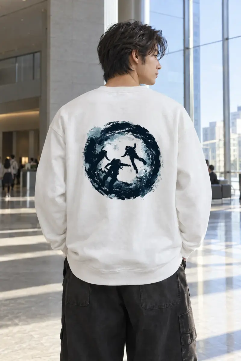 "Submerged Trio" Heavy Blend Unisex Crewneck Sweatshirt | Gildan 18000