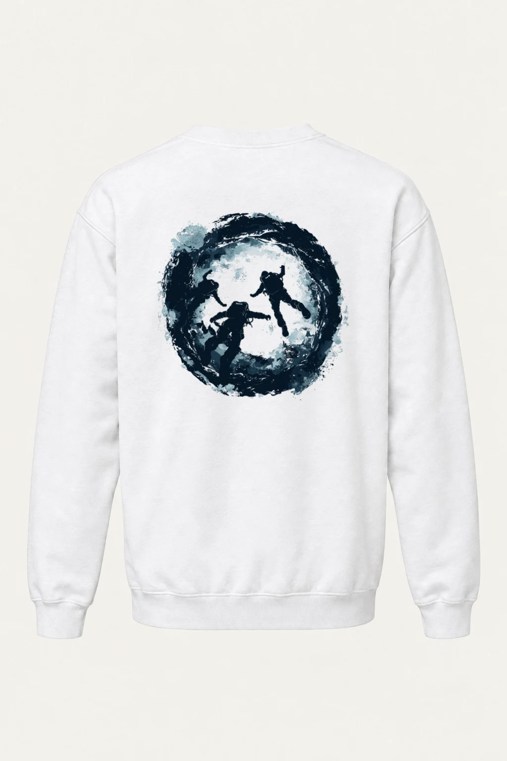"Submerged Trio" Heavy Blend Unisex Crewneck Sweatshirt | Gildan 18000