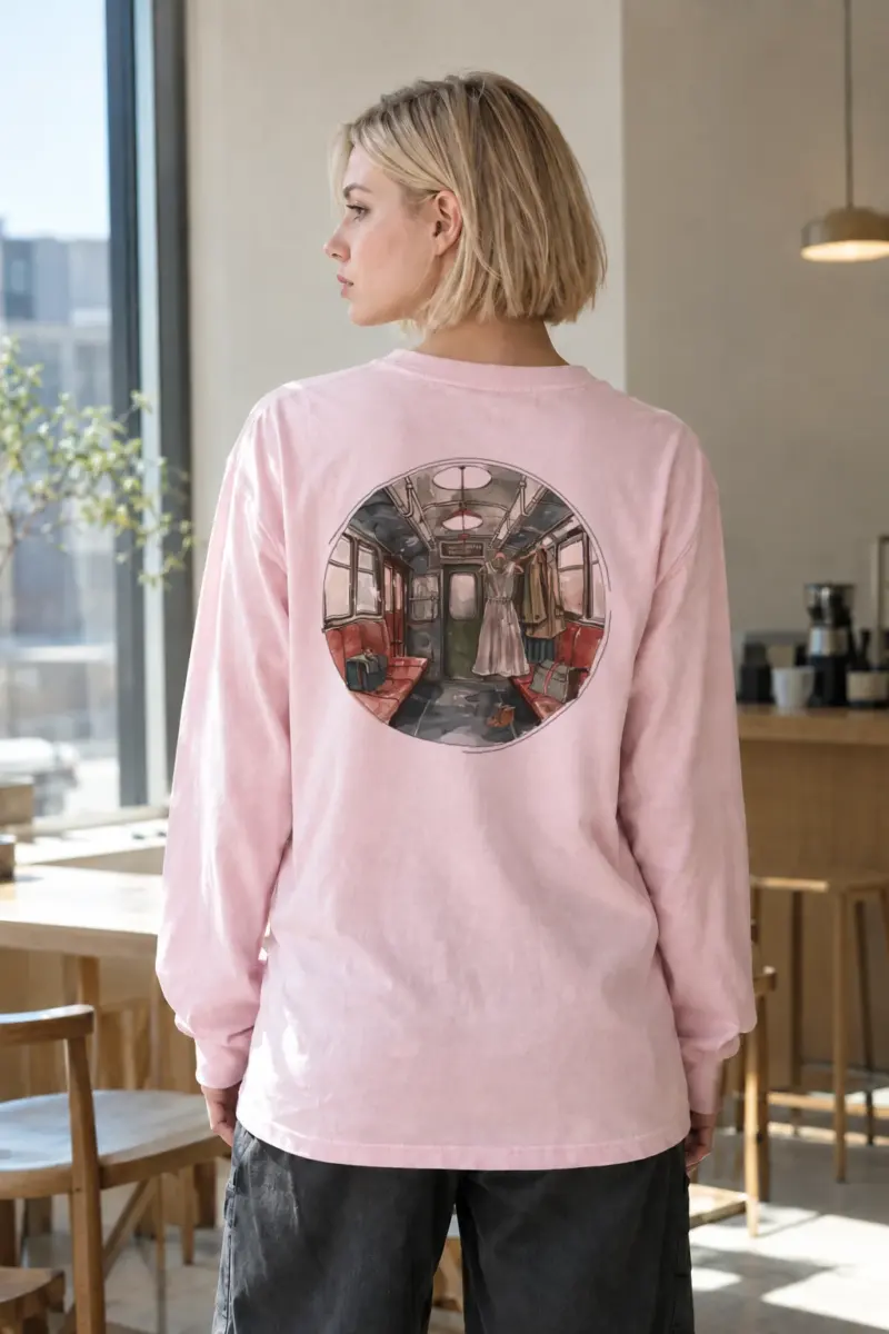 "Subway Wardrobe" Unisex Longsleeve T-shirt | Gildan 2400