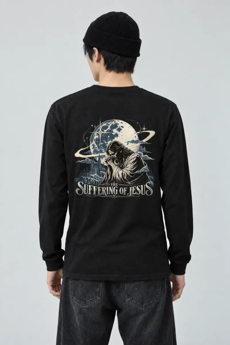 "Suffering Of Jesus" Unisex Longsleeve T-shirt