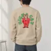 "Suit-Wearing Tabby Cat" Heavy Blend Unisex Crewneck Sweatshirt