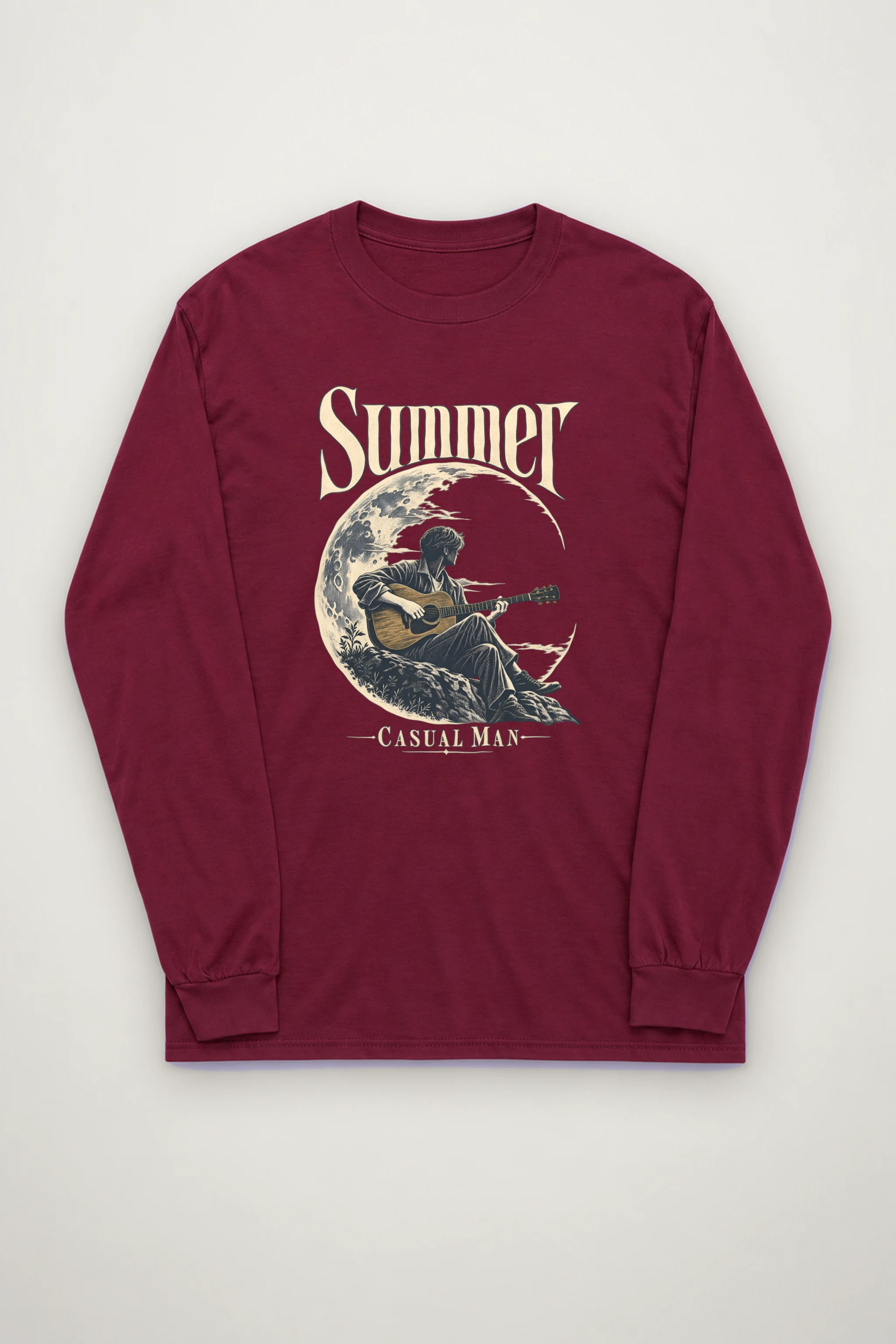 "Summer Casual Man" Unisex Longsleeve T-shirt