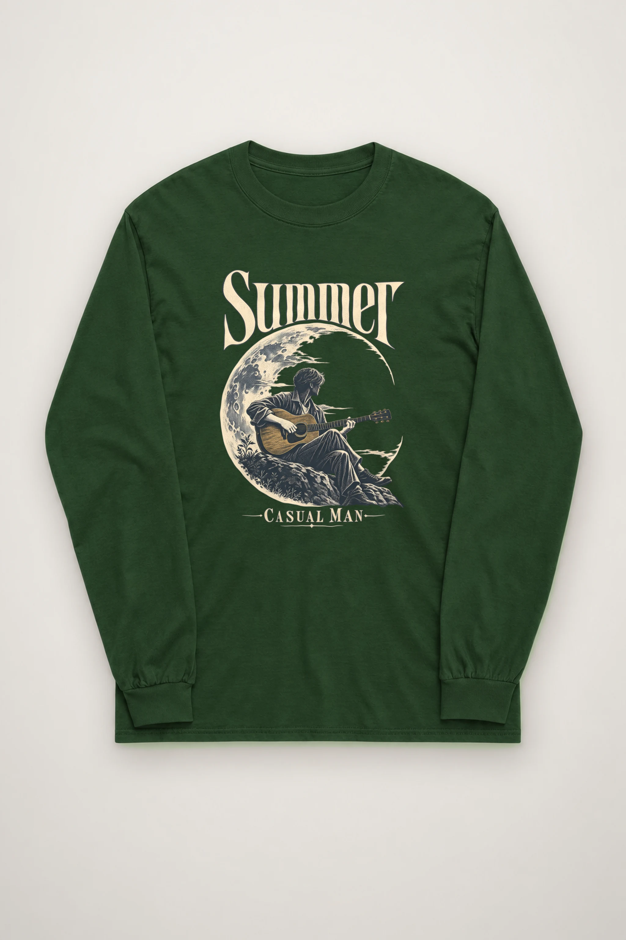 "Summer Casual Man" Unisex Longsleeve T-shirt