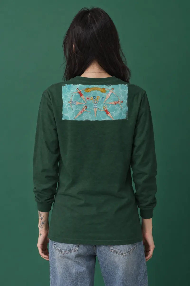 "Summer Happy" Unisex Longsleeve T-shirt