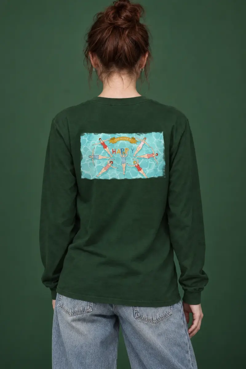 "Summer Happy" Unisex Longsleeve T-shirt