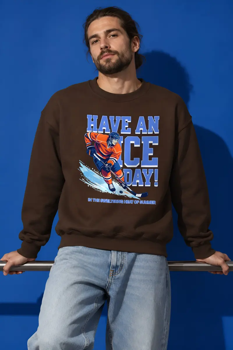"Summer Rink Rebel" Heavy Blend Unisex Crewneck Sweatshirt