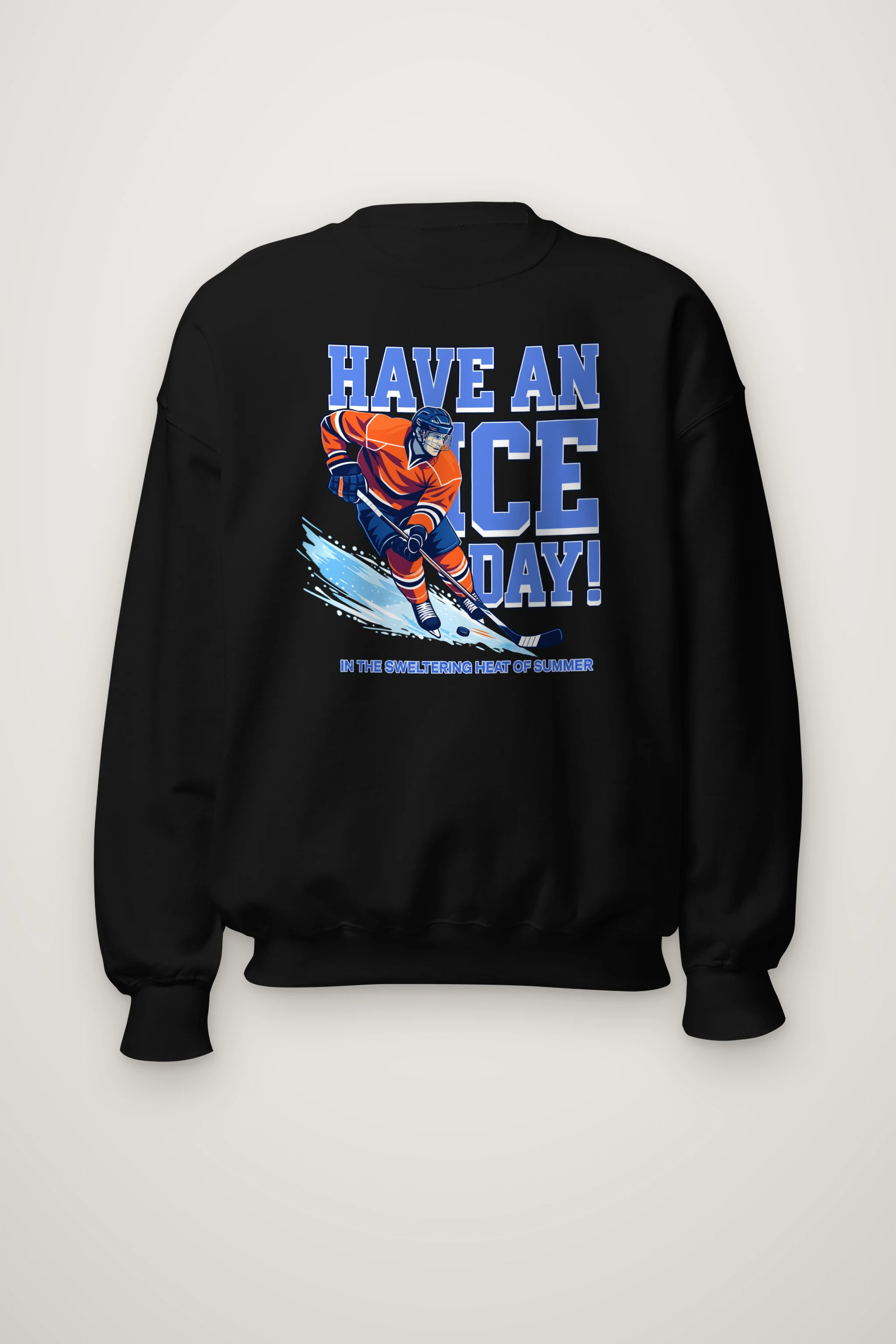 "Summer Rink Rebel" Heavy Blend Unisex Crewneck Sweatshirt