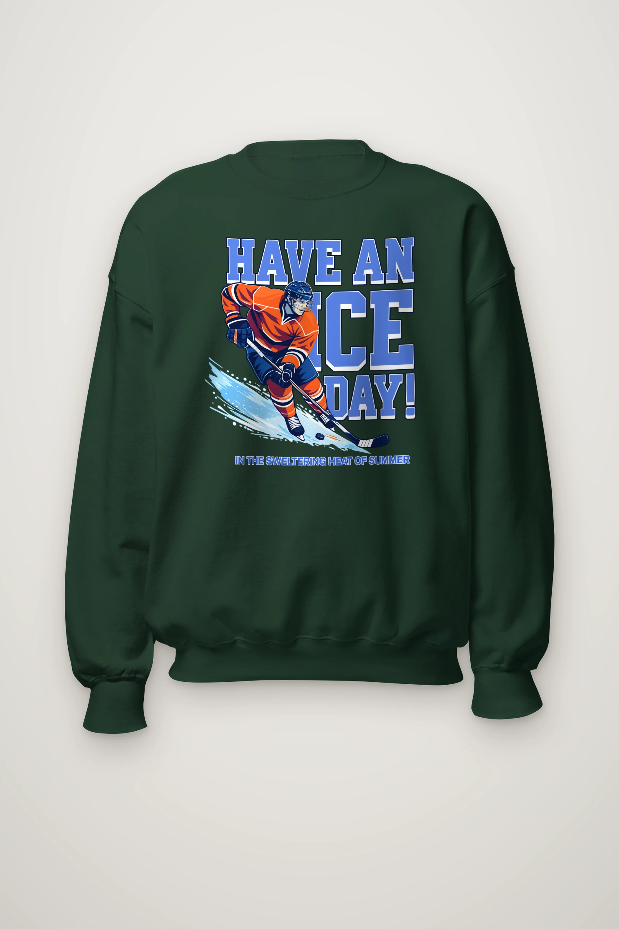 "Summer Rink Rebel" Heavy Blend Unisex Crewneck Sweatshirt