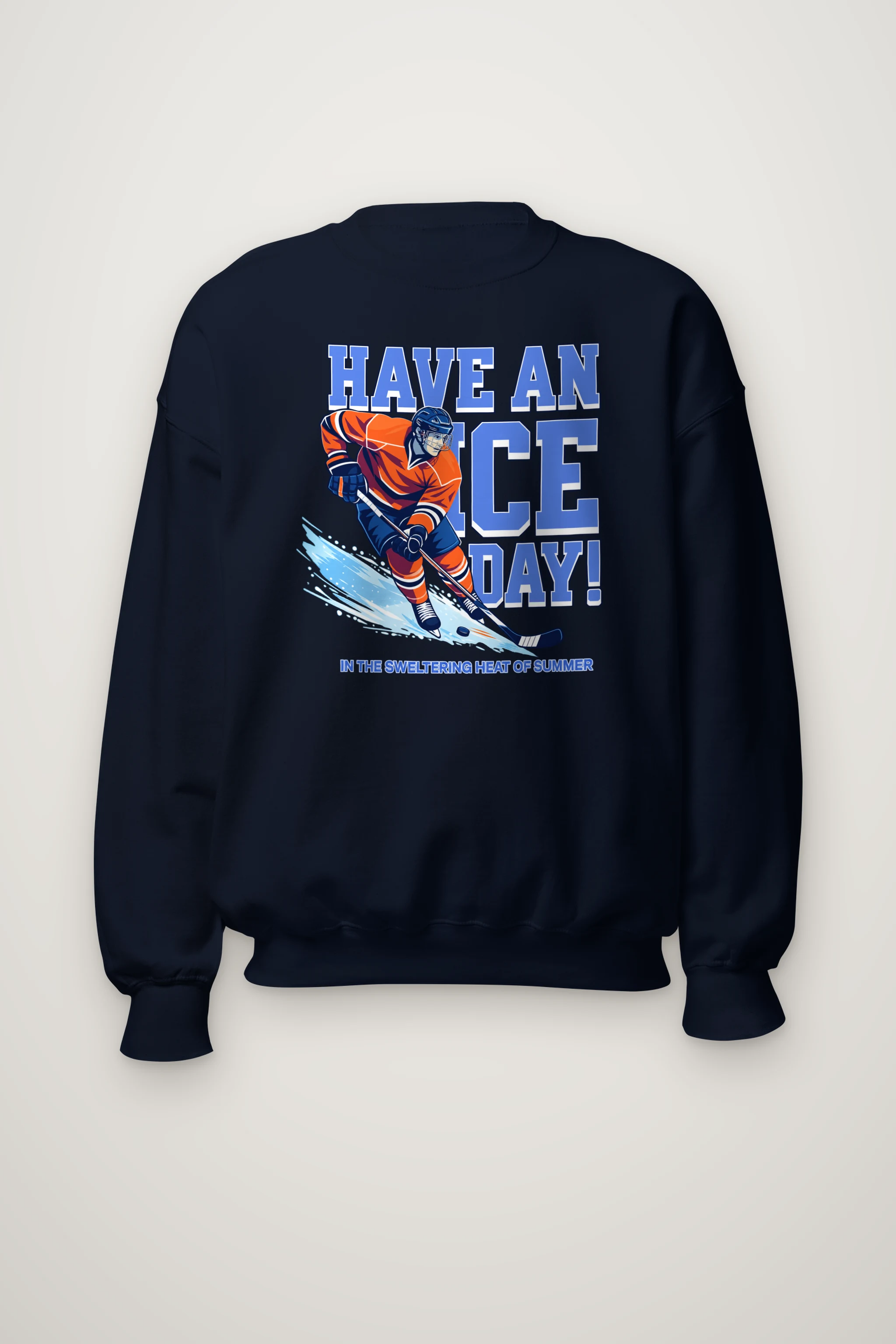 "Summer Rink Rebel" Heavy Blend Unisex Crewneck Sweatshirt