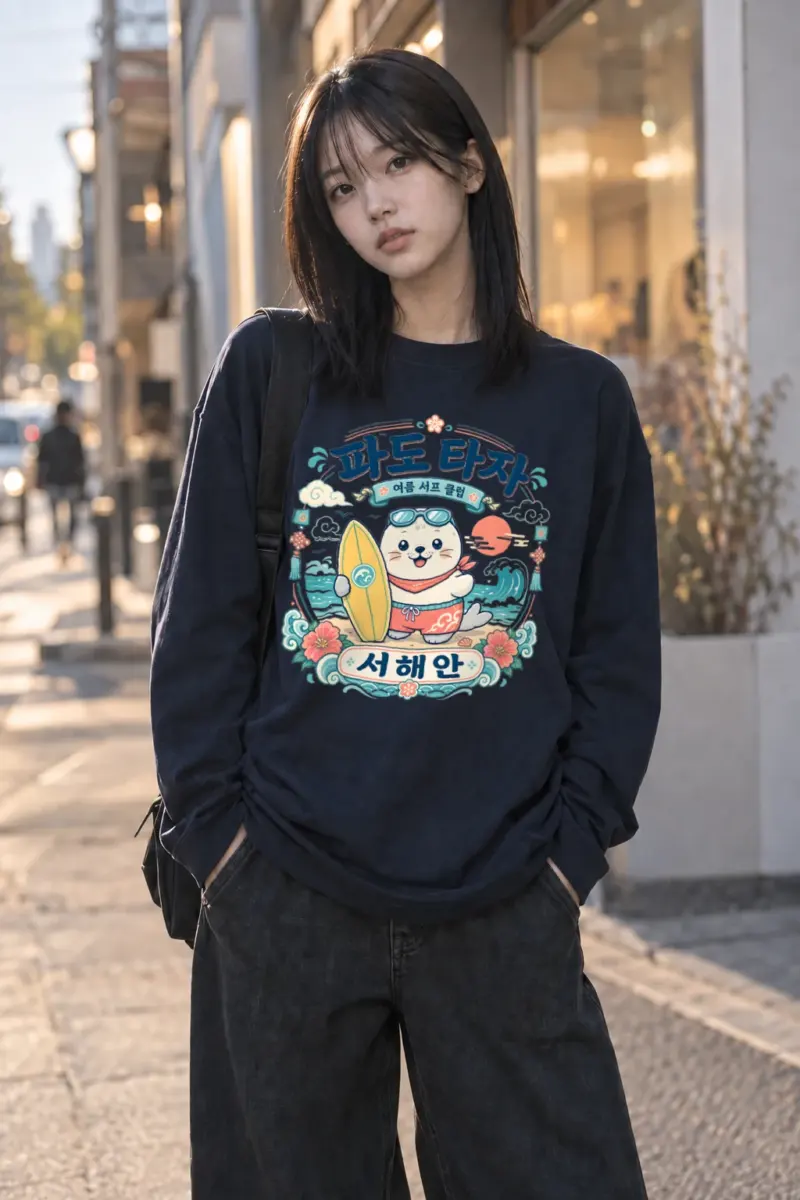 "Summer Surf Club" Unisex Longsleeve T-shirt | Gildan 2400