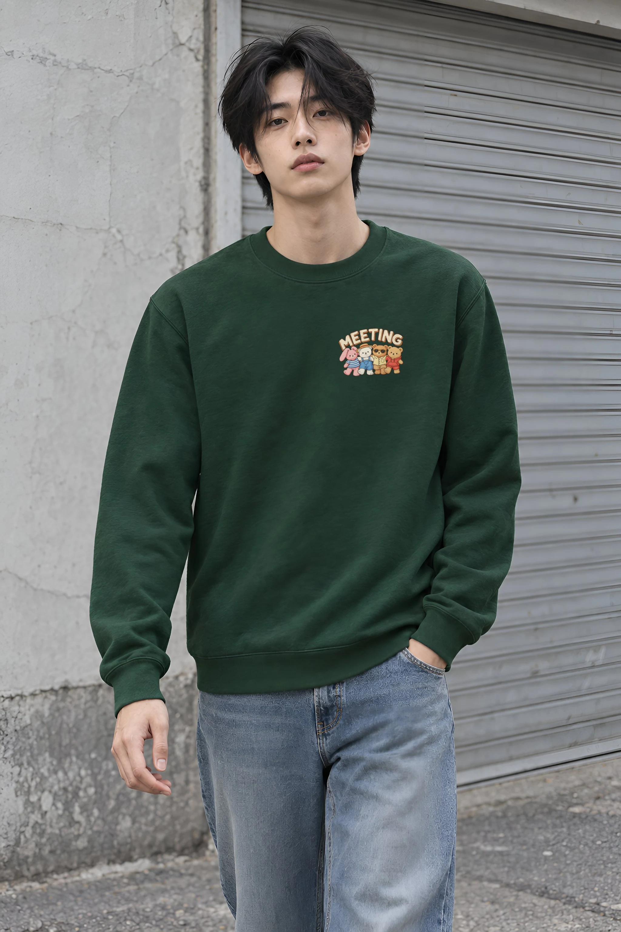 "Summer's Calling" Heavy Blend Unisex Crewneck Sweatshirt