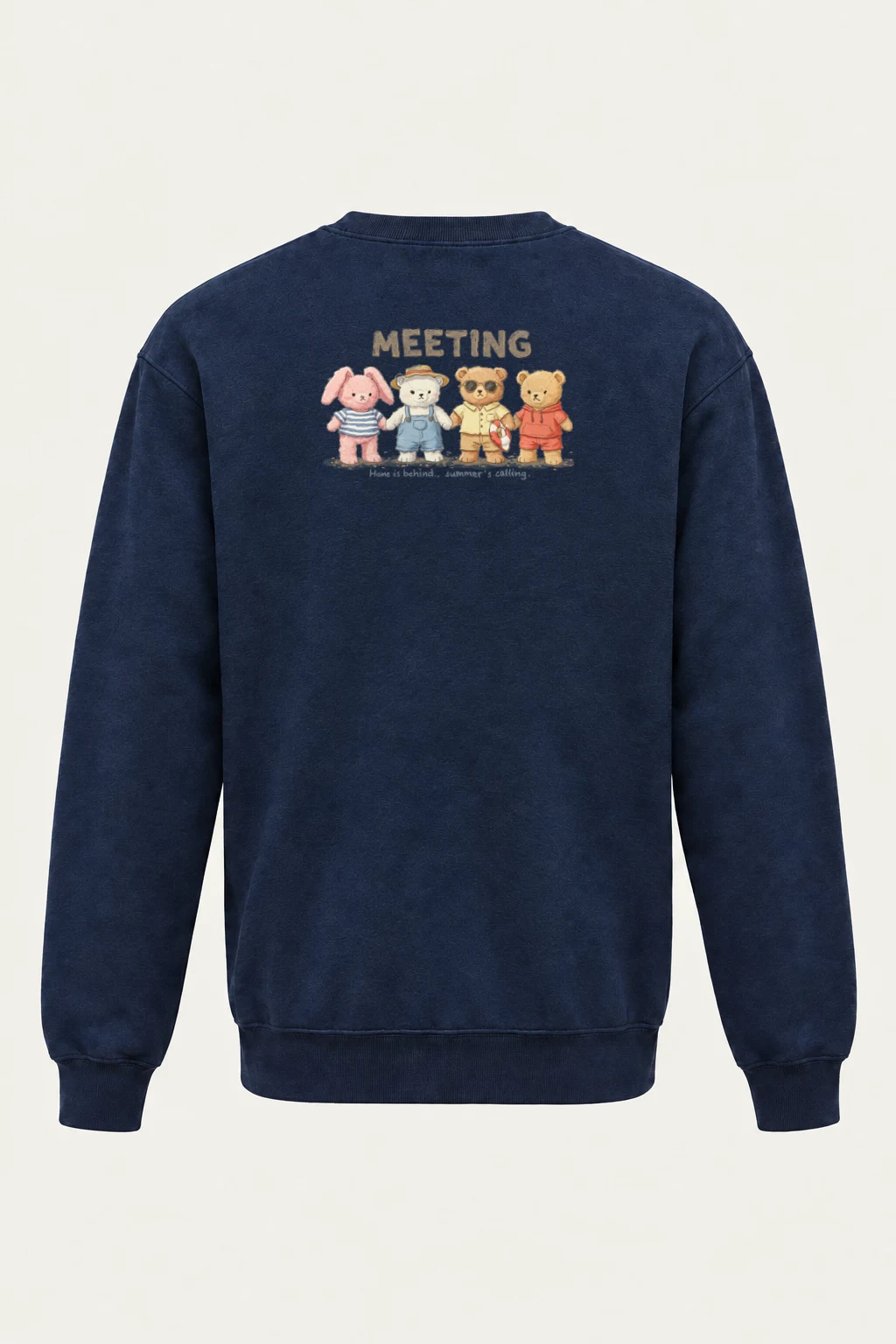 "Summer's Calling" Heavy Blend Unisex Crewneck Sweatshirt | Gildan 18000
