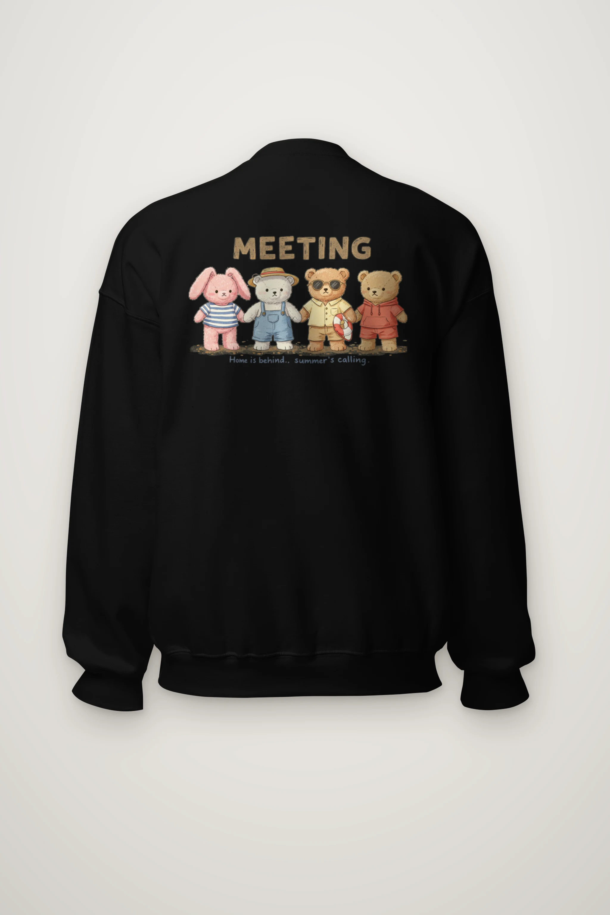 "Summer's Calling" Heavy Blend Unisex Crewneck Sweatshirt