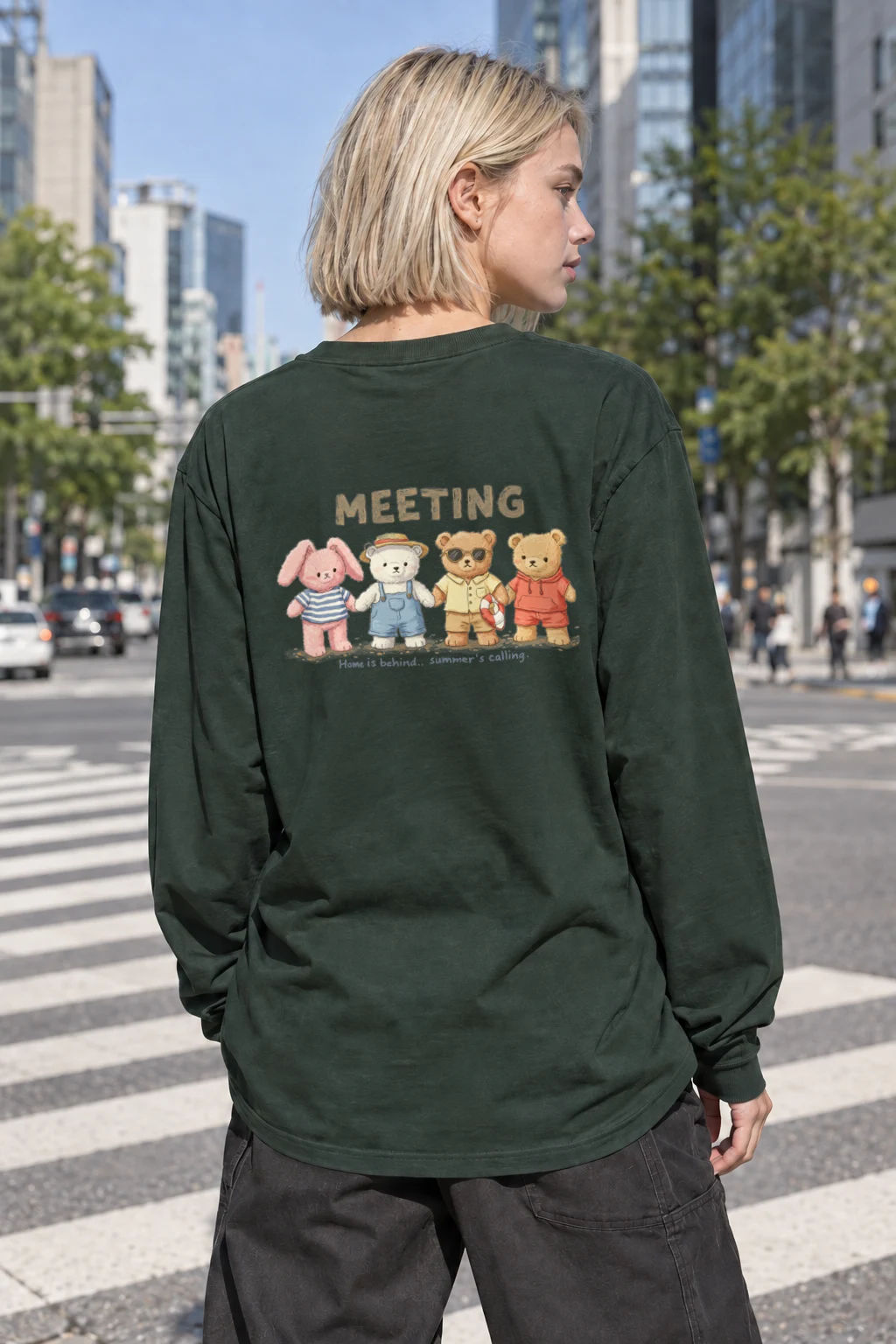 "Summer’s Calling" Unisex Longsleeve T-shirt | Gildan 2400
