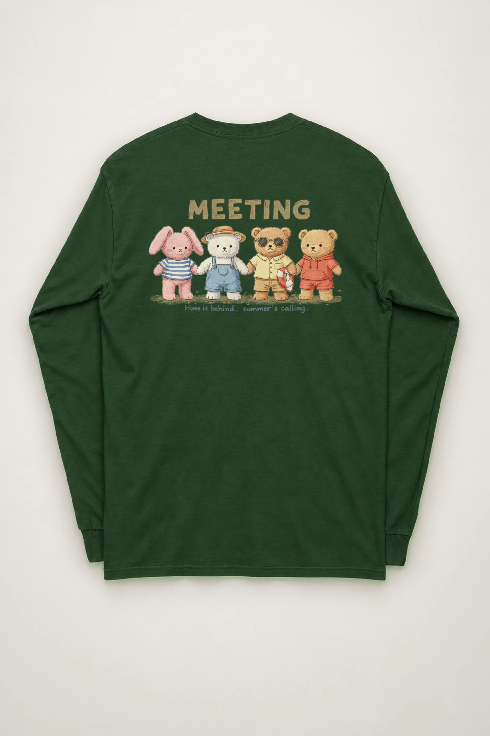 "Summer’s Calling" Unisex Longsleeve T-shirt