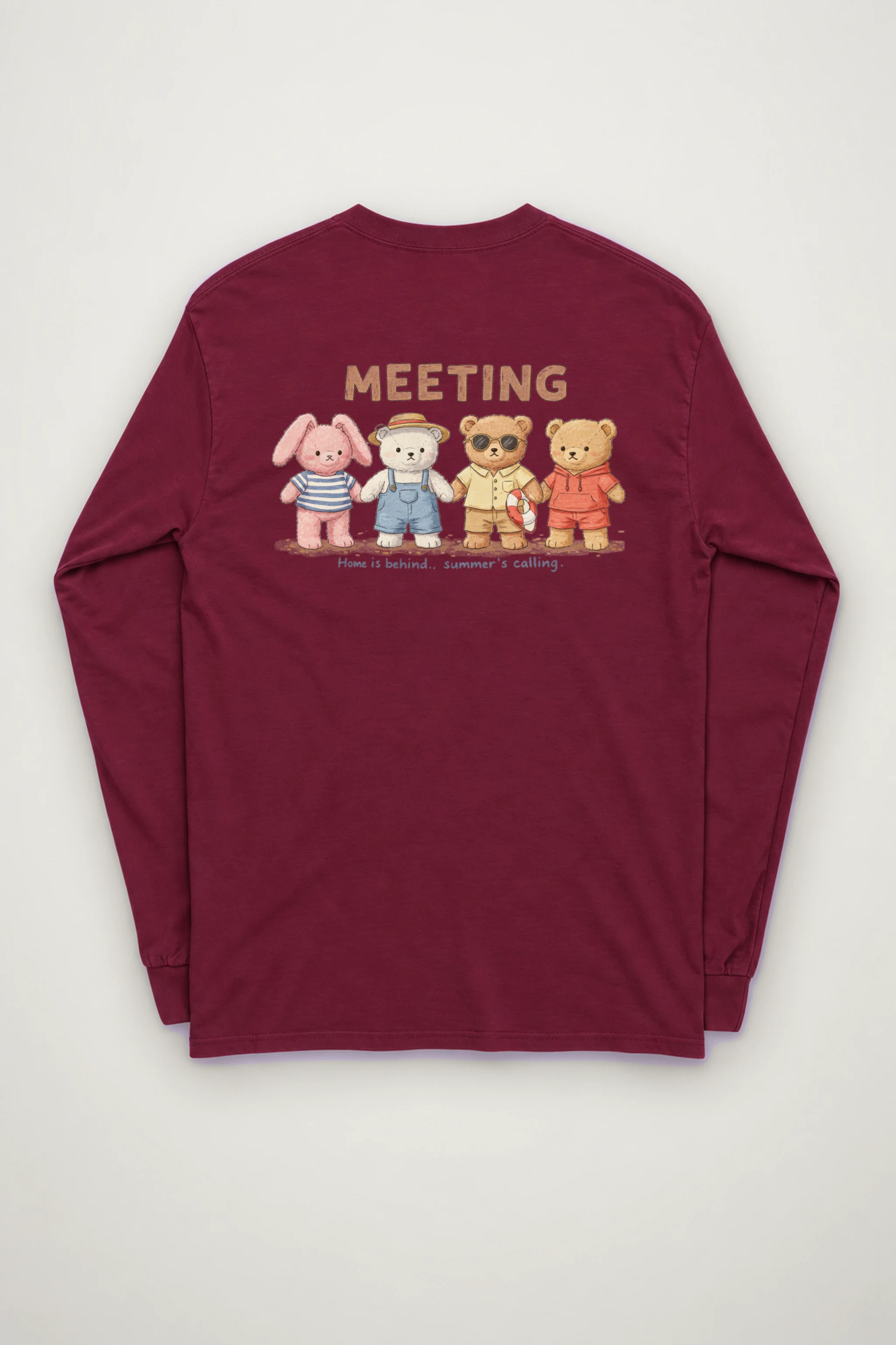 "Summer’s Calling" Unisex Longsleeve T-shirt