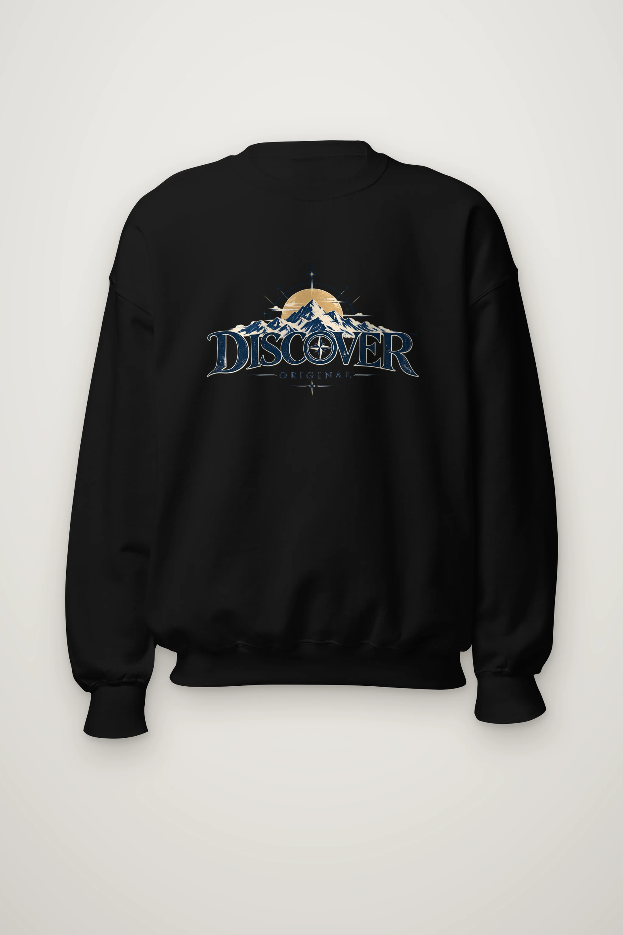 "Summit Compass Emblem" Heavy Blend Unisex Crewneck Sweatshirt