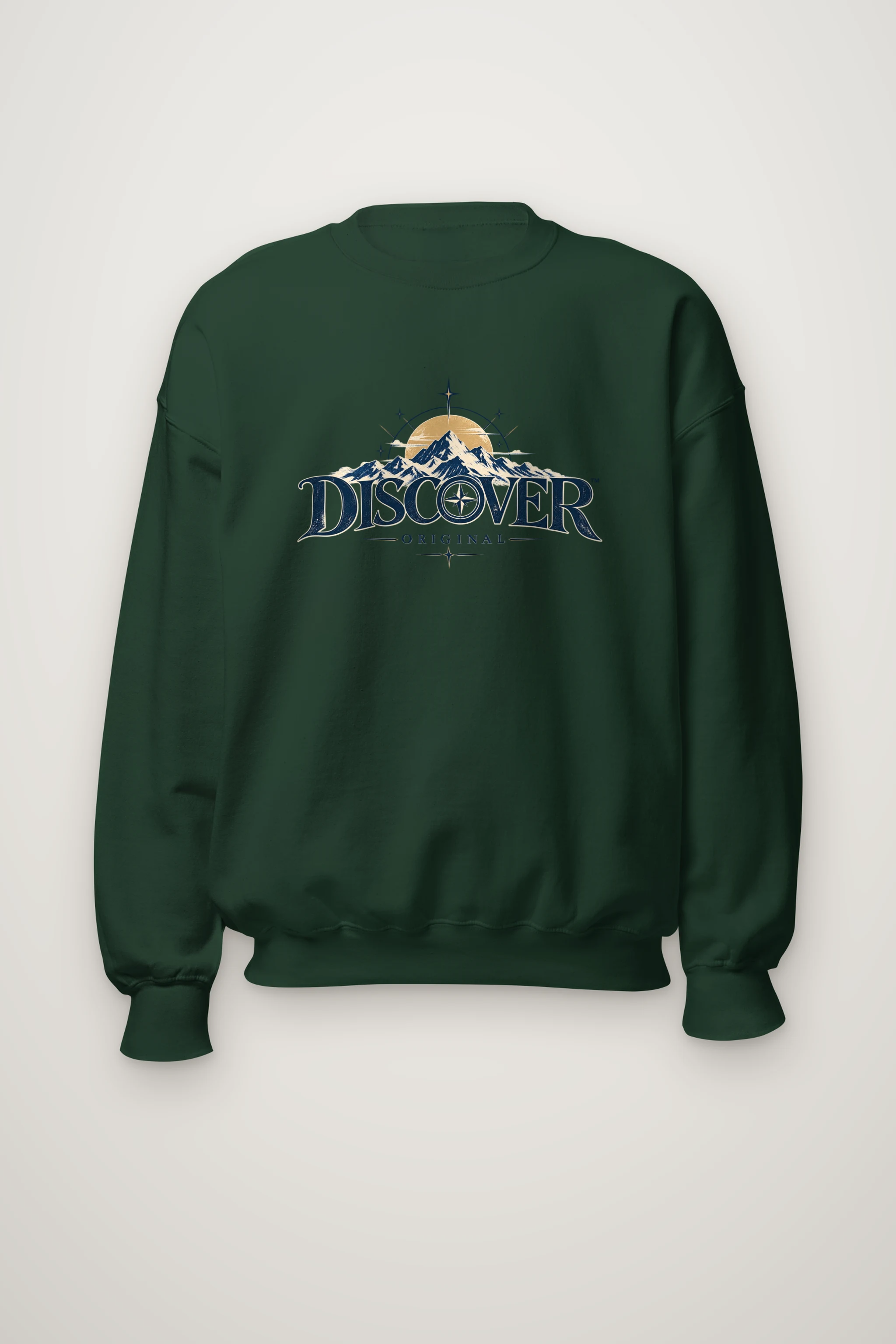 "Summit Compass Emblem" Heavy Blend Unisex Crewneck Sweatshirt