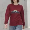 "Summit Compass" Unisex Longsleeve T-shirt