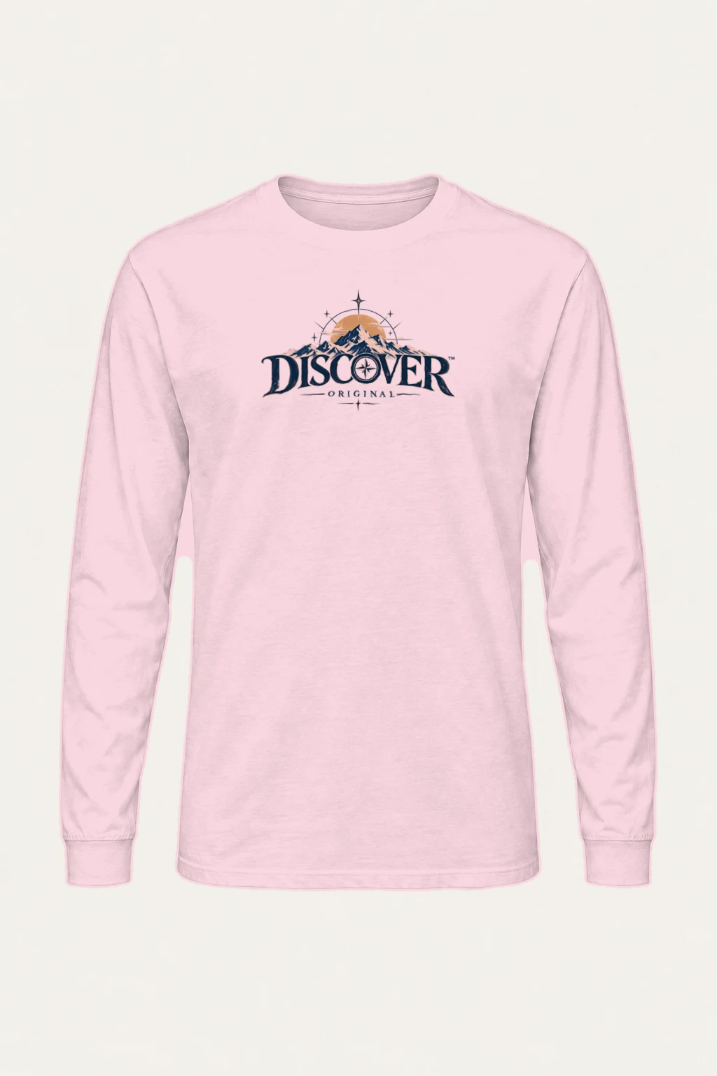 "Summit Compass" Unisex Longsleeve T-shirt | Gildan 2400