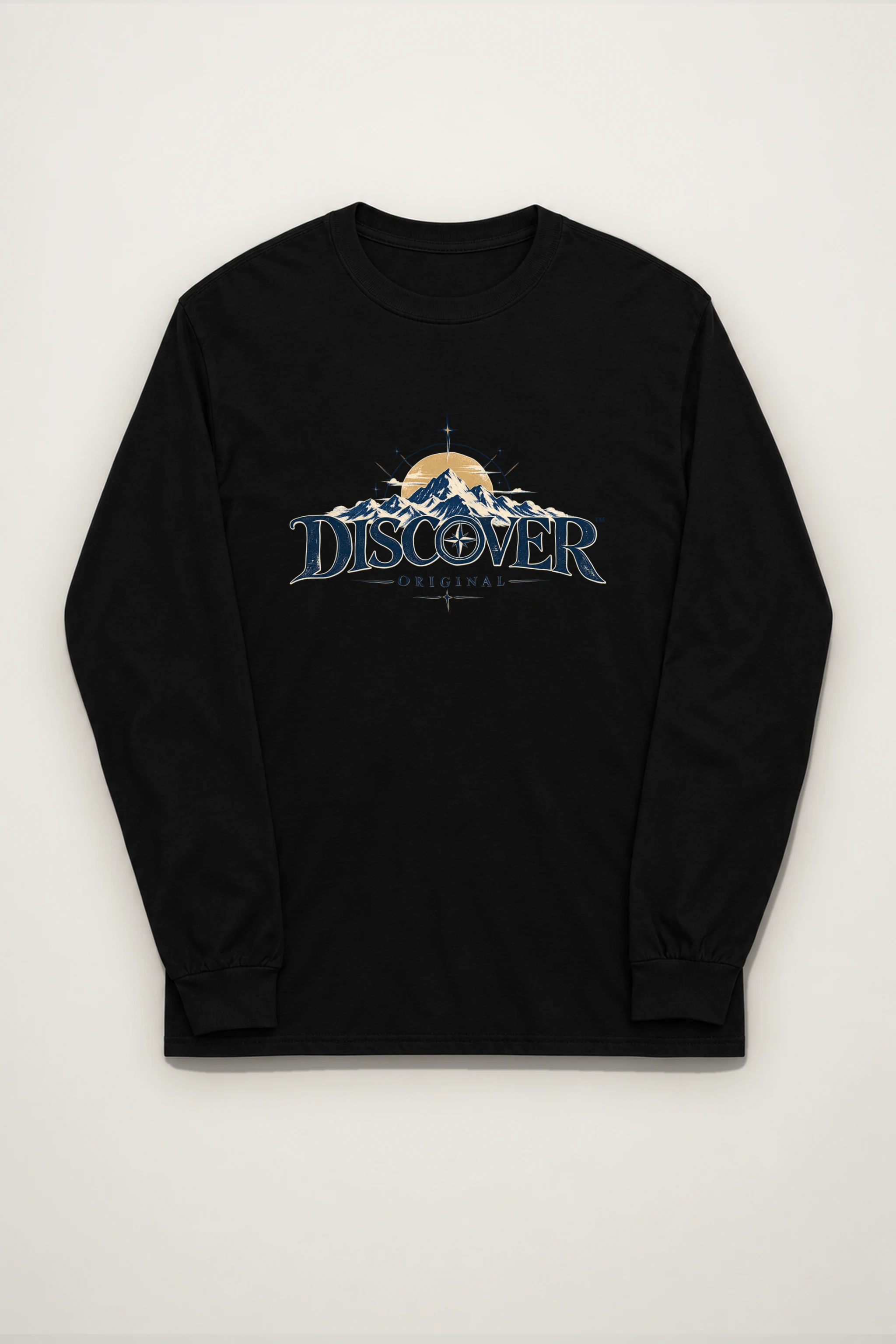 "Summit Compass" Unisex Longsleeve T-shirt